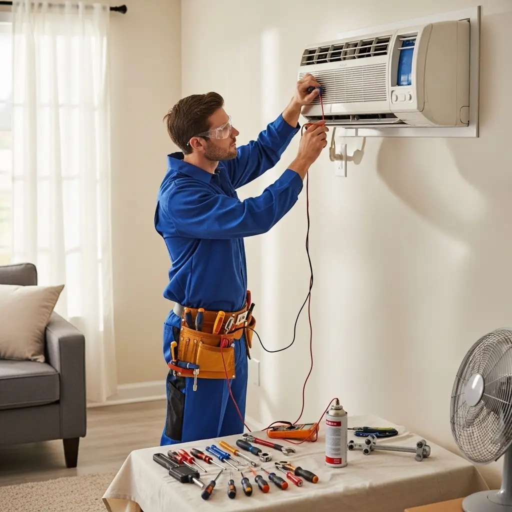 Haymana Fondital Fondital klima gaz dolumu ve bakım – Enerji verimliliği artırıldı. - Teknik servis örneği